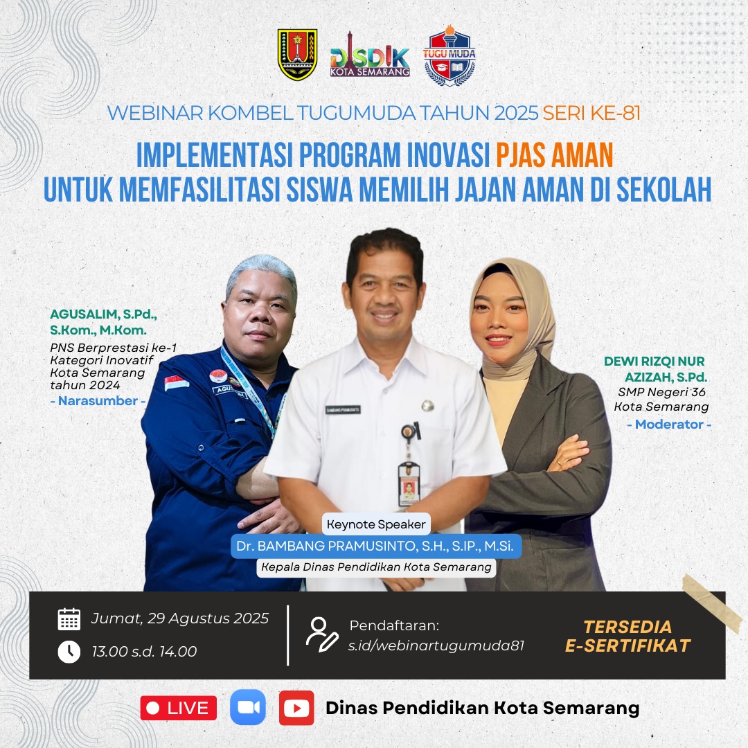 WEBINAR KOMUNITAS BELAJAR TUGUMUDA SERI KE-81